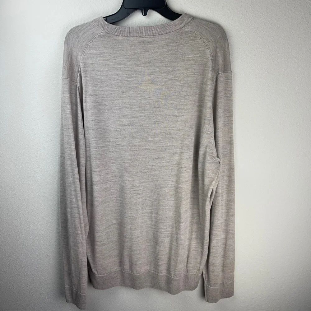 ✅ NWT Daniel Cremieux Signature V-Neck wool sweater XL